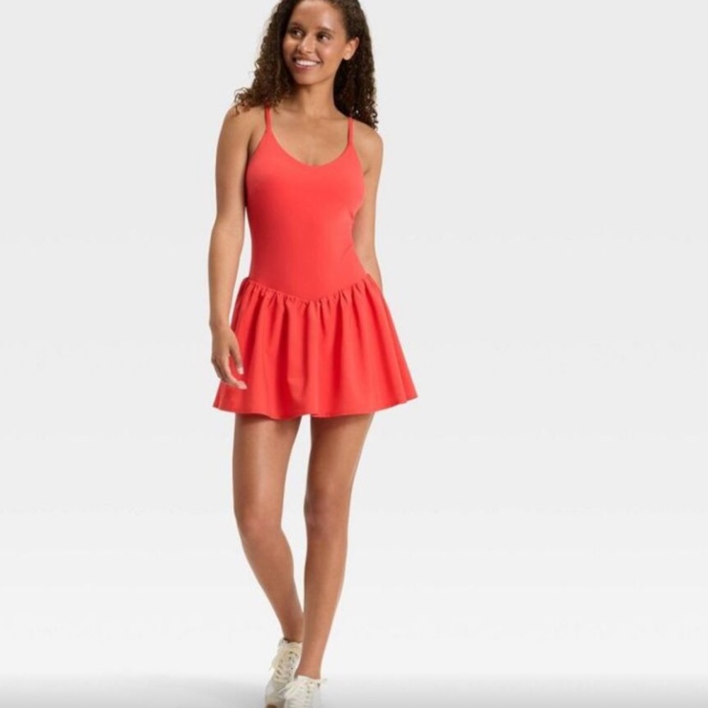 JoyLab Red Women's Dress NWT